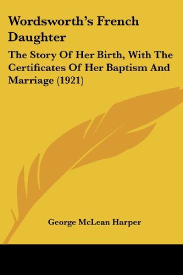 Wordsworth's French Daughter