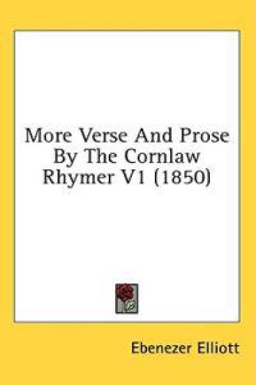 More Verse And Prose By The Cornlaw Rhymer