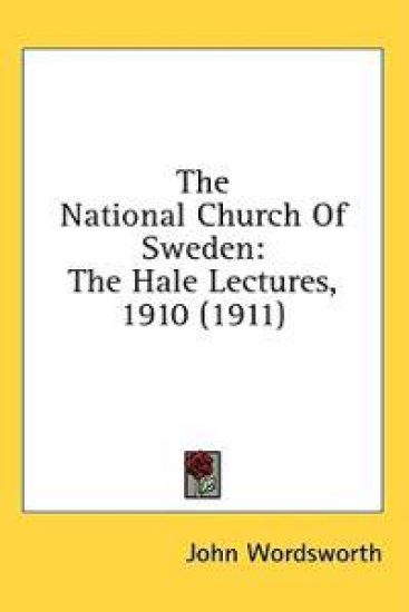 The National Church Of Sweden – John Wordsworth, kirjan kansikuva