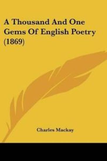 A Thousand And One Gems Of English Poetry