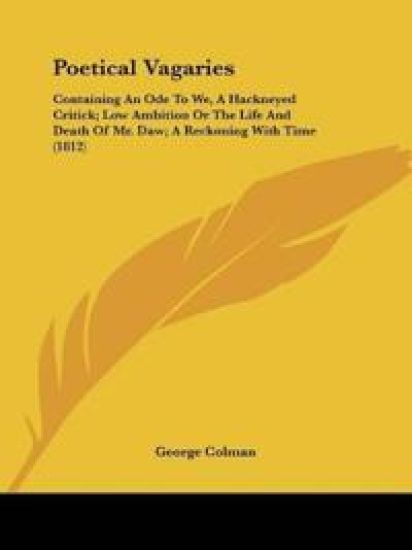 Poetical Vagaries