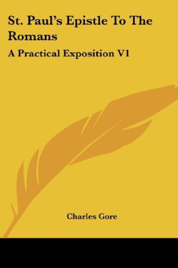 St. Paul's Epistle To The Romans