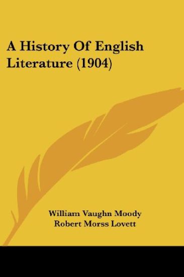 A History Of English Literature