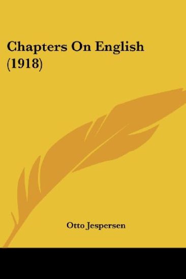 Chapters On English