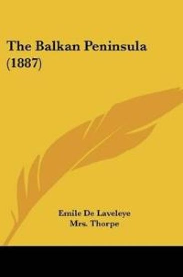 The Balkan Peninsula