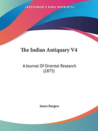 The Indian Antiquary