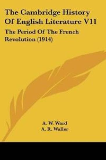 The Cambridge History Of English Literature 11