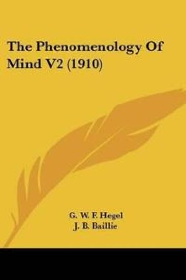 The Phenomenology Of Mind