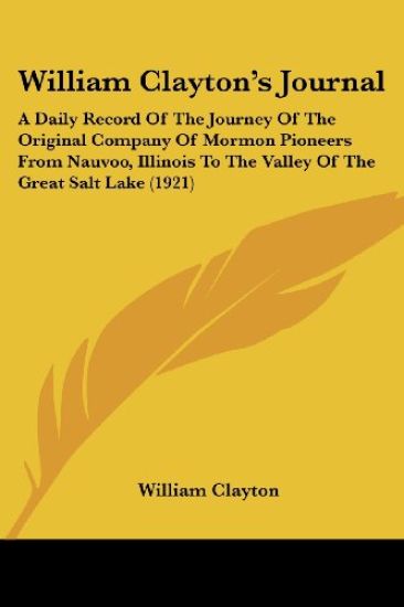 William Clayton's Journal