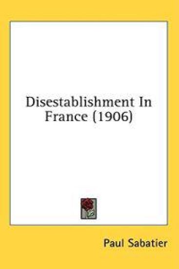 Disestablishment In France