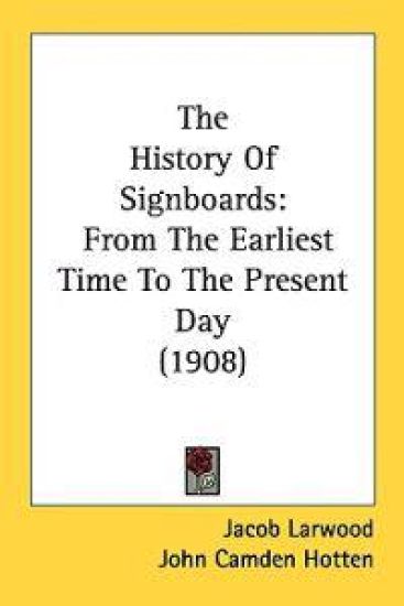 The History Of Signboards