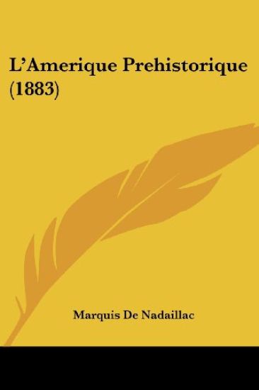 L'amerique Prehistorique