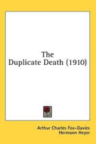 The Duplicate Death