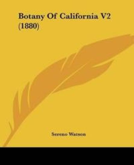 Botany Of California 2
