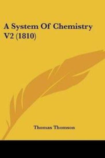 A System Of Chemistry 2