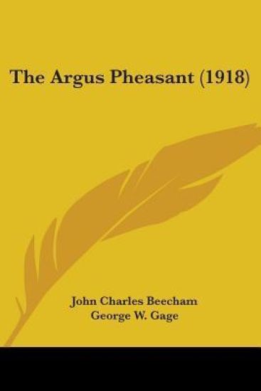 The Argus Pheasant