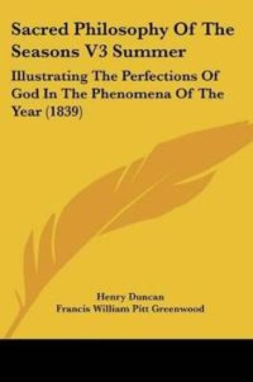 Sacred Philosophy Of The Seasons 3 Summer
