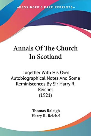 Annals Of The Church In Scotland