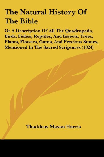 The Natural History Of The Bible