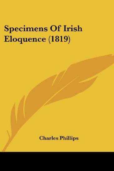 Specimens Of Irish Eloquence