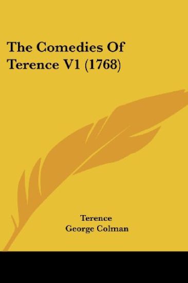 The Comedies Of Terence 1