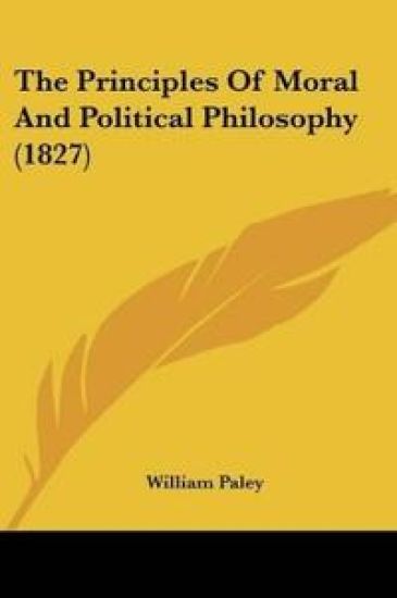 The Principles Of Moral And Political Philosophy