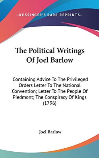 Political Writings Of Joel Barlow