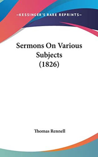 Sermons On Various Subjects (1826)