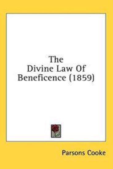 The Divine Law Of Beneficence (1859)