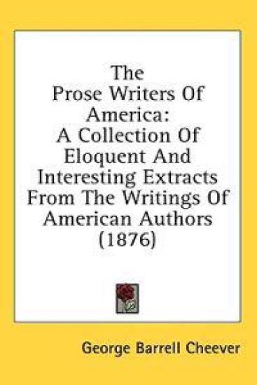 The Prose Writers Of America