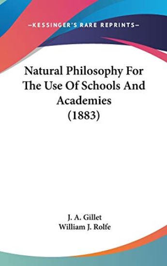 Natural Philosophy For The Use Of Schools And Academies (1883)