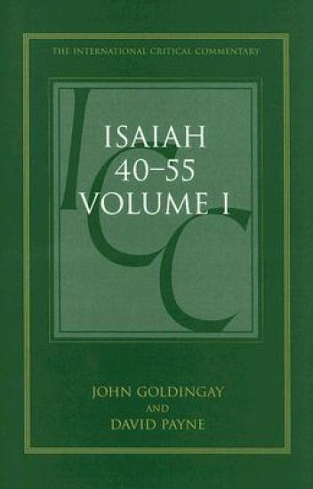 Isaiah 40-55 Vol 1 (ICC)