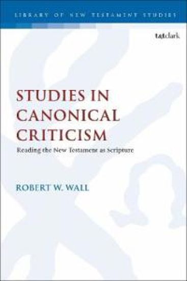 Studies in Canonical Criticism