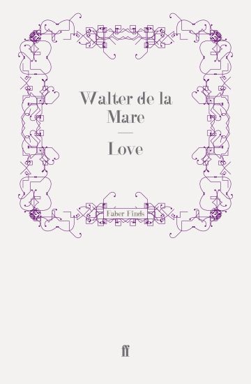 Love – Walter de la Mare, kirjan kansikuva