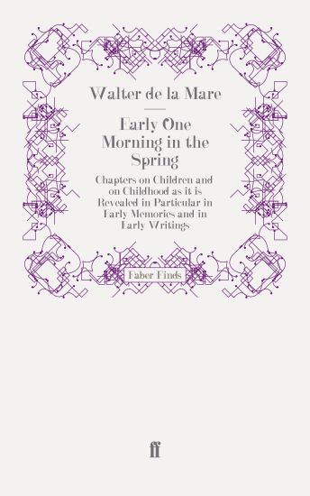 Early One Morning in the Spring – Walter de la Mare, kirjan kansikuva
