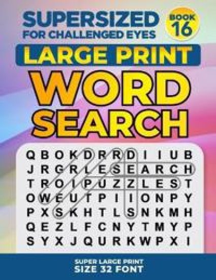 SUPERSIZED FOR CHALLENGED EYES, Book 16