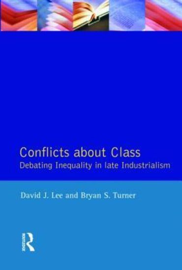Conflicts About Class – Lee David J., kirjan kansikuva