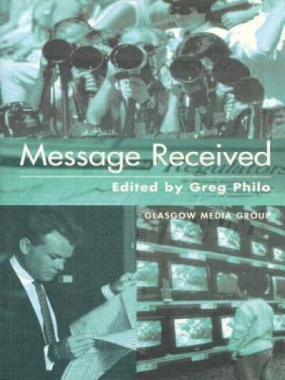 Message Received – Greg Philo, kirjan kansikuva