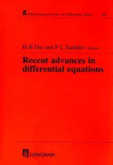 Recent Advances in Differential Equations