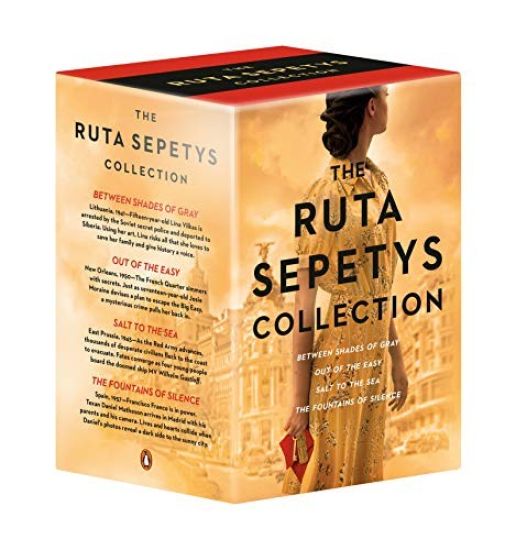 The Ruta Sepetys Collection: Between Shades of Gray, Out of the Easy, Salt to the Sea, and the Fountains of Silence