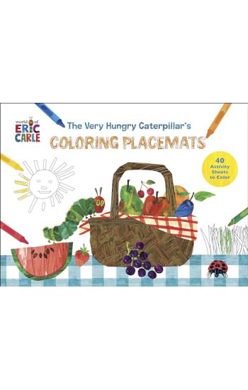 The Very Hungry Coloring Placemats
