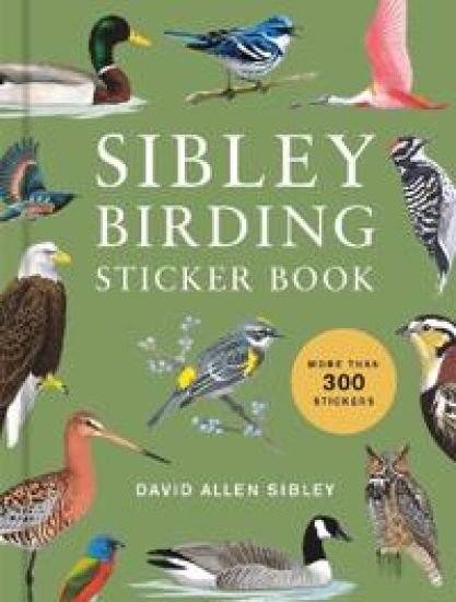 Sibley Birding Sticker Book: With More Than 300 Stickers: Stickers for Journals, Water Bottles, Laptops, Planners, and More