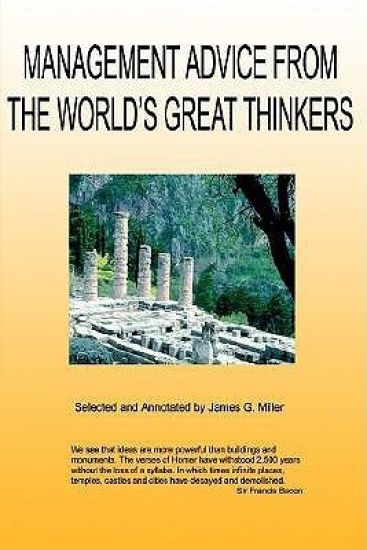 Management Advice from the World's Great Thinkers