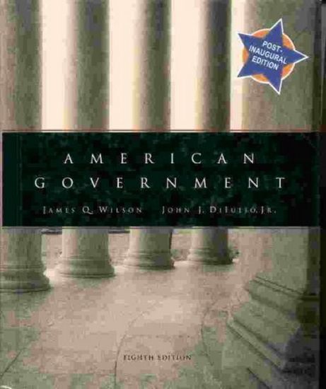 AMERICAN GOVERNMENT. REV 8/E TXT