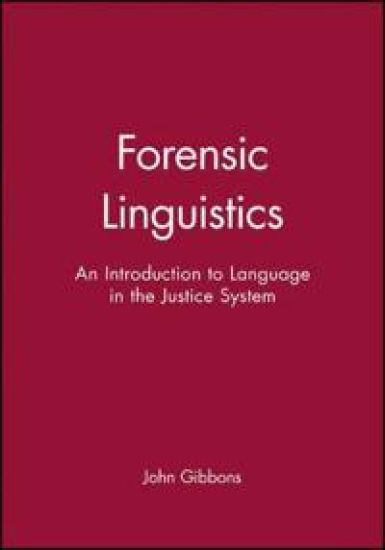 Forensic Linguistics