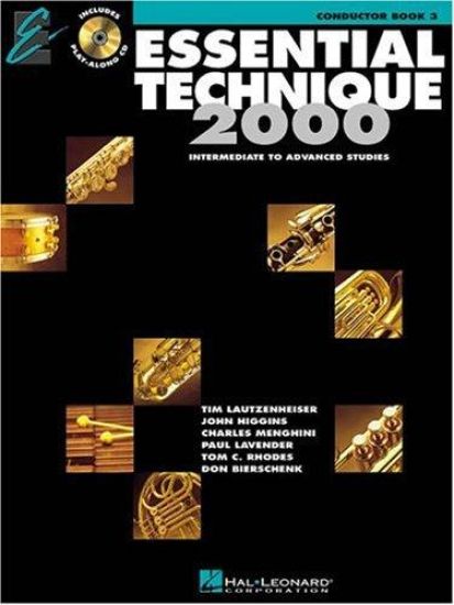 Essent Technique Band W/Eei Conductor Bk3 Includes Cdr & Online Media Ee2k Compatible