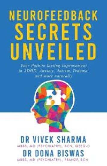 Neurofeedback Secrets Unveiled – Vivek Sharma, kirjan kansikuva