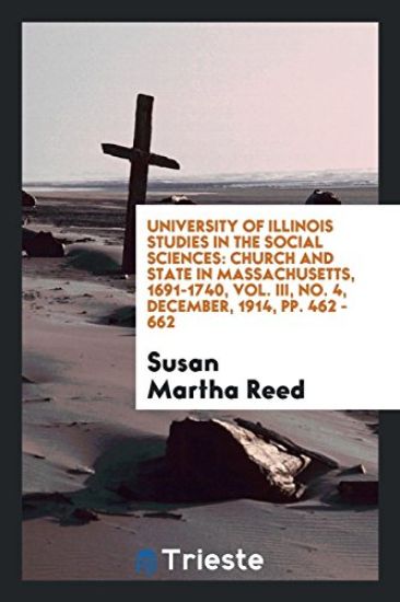 University of Illinois Studies in the Social Sciences