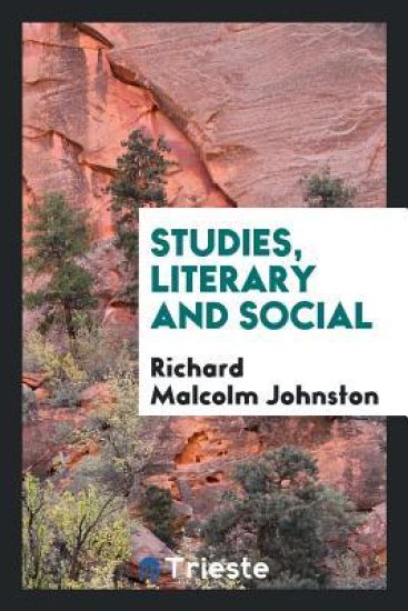 Studies, Literary and Social