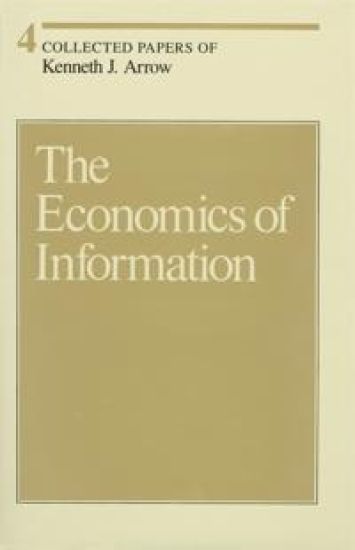 Collected Papers of Kenneth J. Arrow